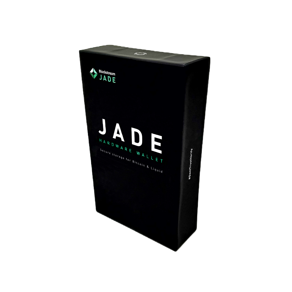 Blockstream Jade Open Source Hardware Digital Wallet, Cold Wallet Bitcoin