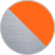 Orange/Silver